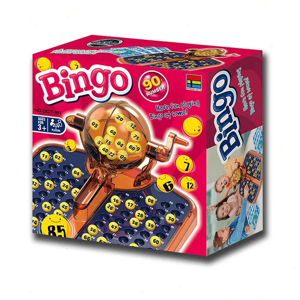 High Quality Traditional Digital Lottery Machines Educational Toys Bingo Machines Board Games