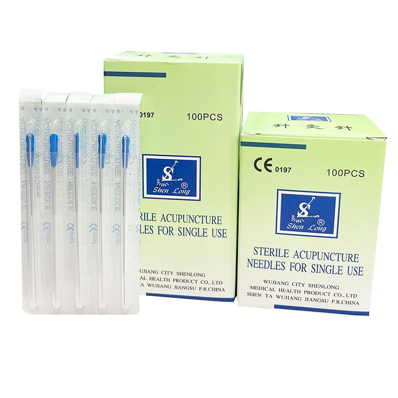 2024 New Tredning Product  Acupuncture Needles Dry Needling Acupuncture Disposable Beauty Massage sterility Needle with tube