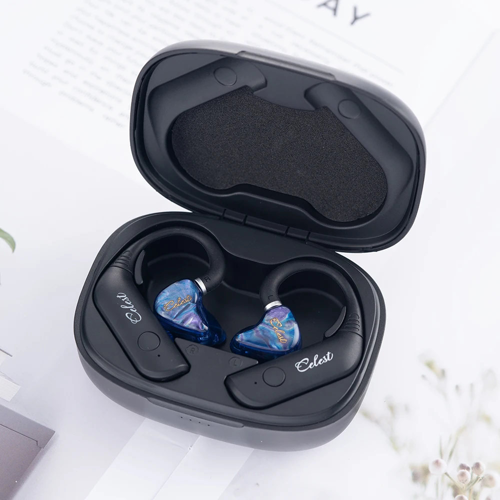AAC/SBC Audio Decoding TWS Wireless Earphone Ear Hook 5.3 Bluetooth Ear Buds for Hi-Fi Music Listening