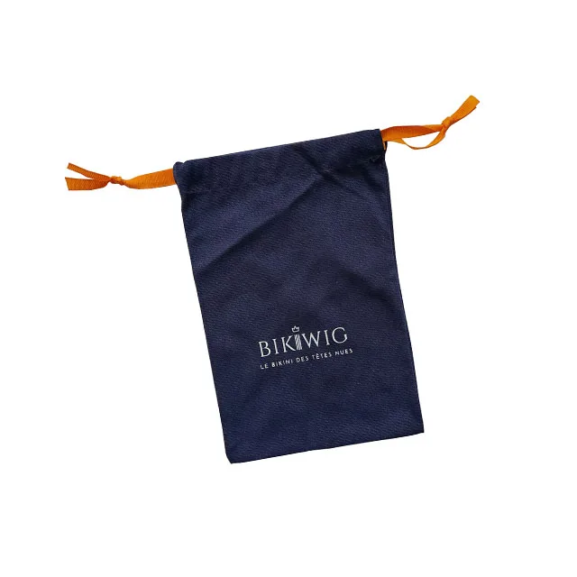 Wholesale Custom Cotton Dustbag For Handbag Printed Shoes Shopping Cotton Dust Drawstring Bags With Ribbons