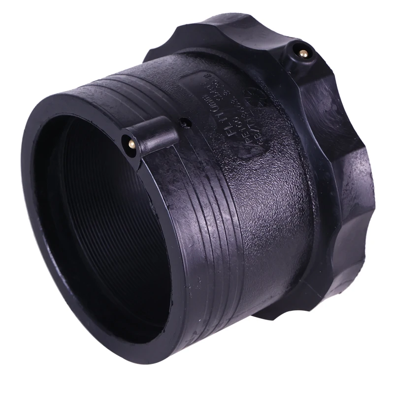 Hot Selling Tubing Electrofusion Pipe Fittings PE100 level HDPE Electric Melting Flange For Gas System