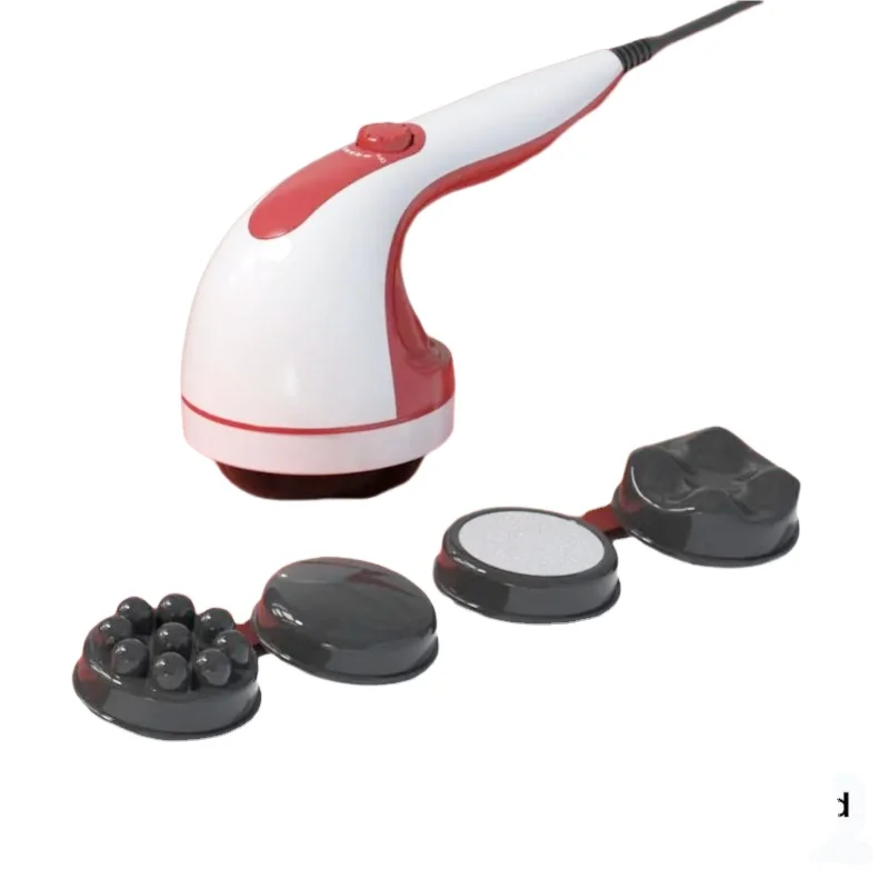 High frequency vibration deep tissue muscle body massage waist butt arms legs led Infrared physiotherapy heating massage machine