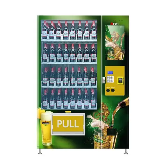 Hot Sale Atm Distributor Automatic Stationery Water Liquid Drinking Champagne Snack