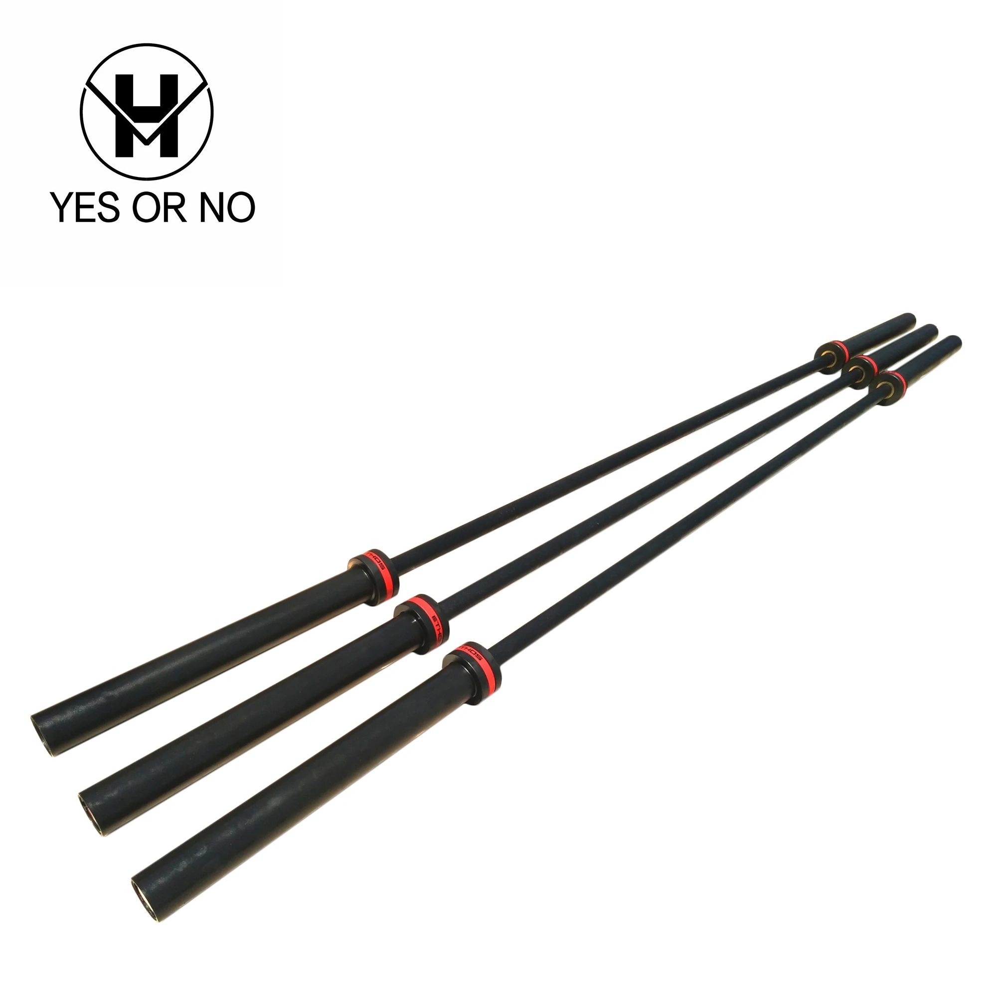 YES OR NO Factory Price 20Kg 15Kg Weightlifting Weight Barbell Bar for Fitness
