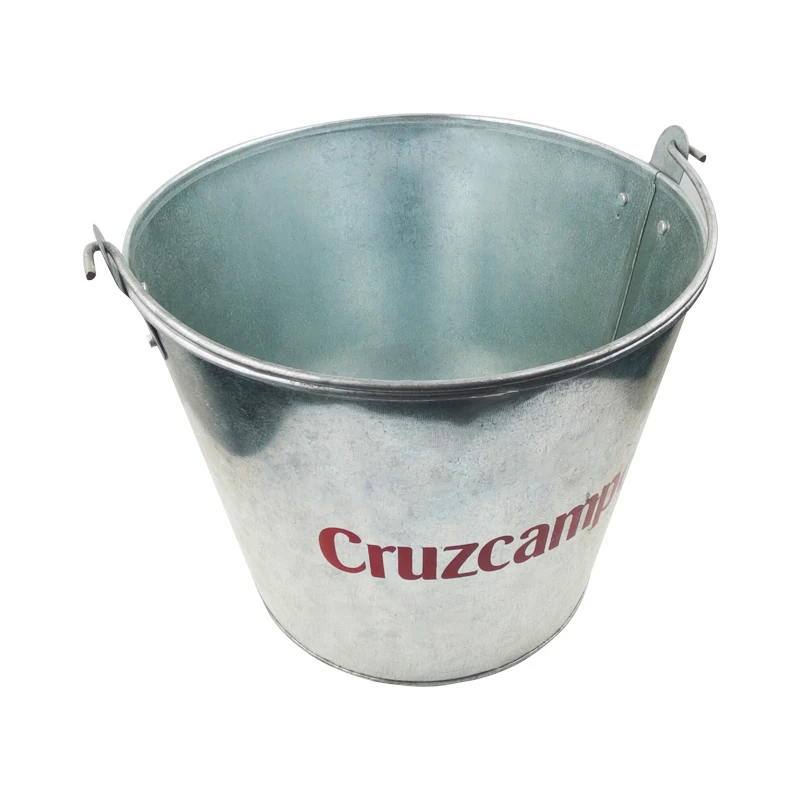 CRUZCAMPO Factory Price Custom Tin Ice Bucket Wholesale factory audit