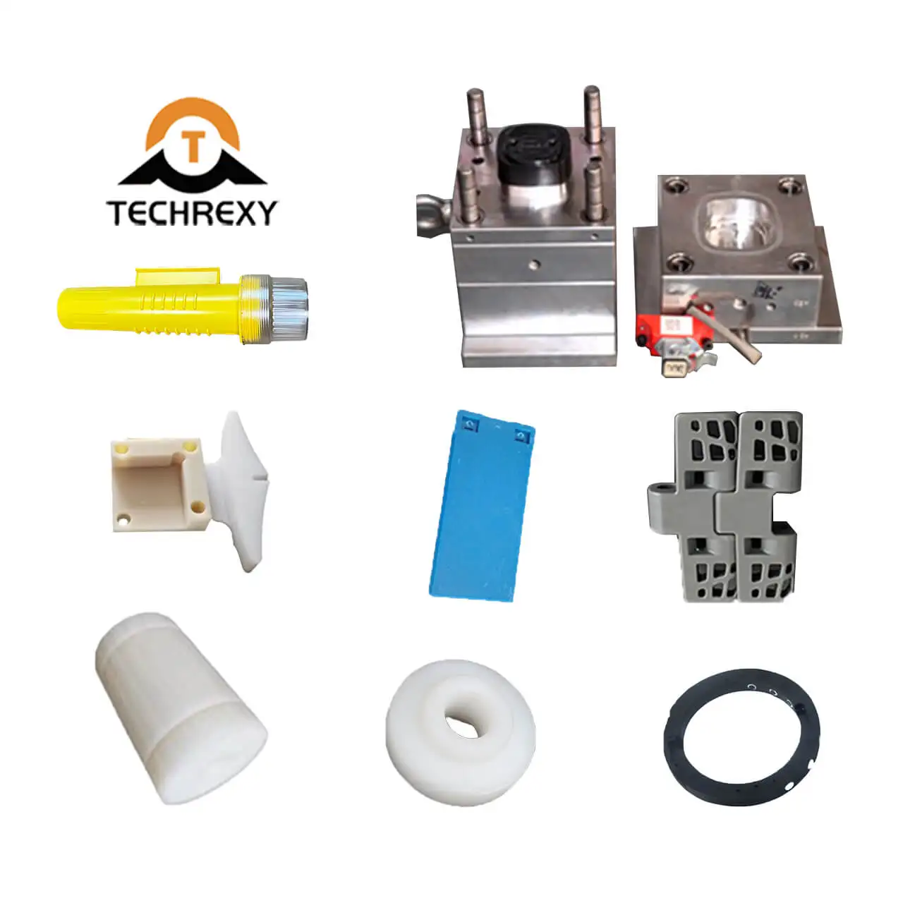 High Precision Injection Molding Machine PU PP Acrylic Materials ABS Plastic Industrial Household Applications P20 Mould