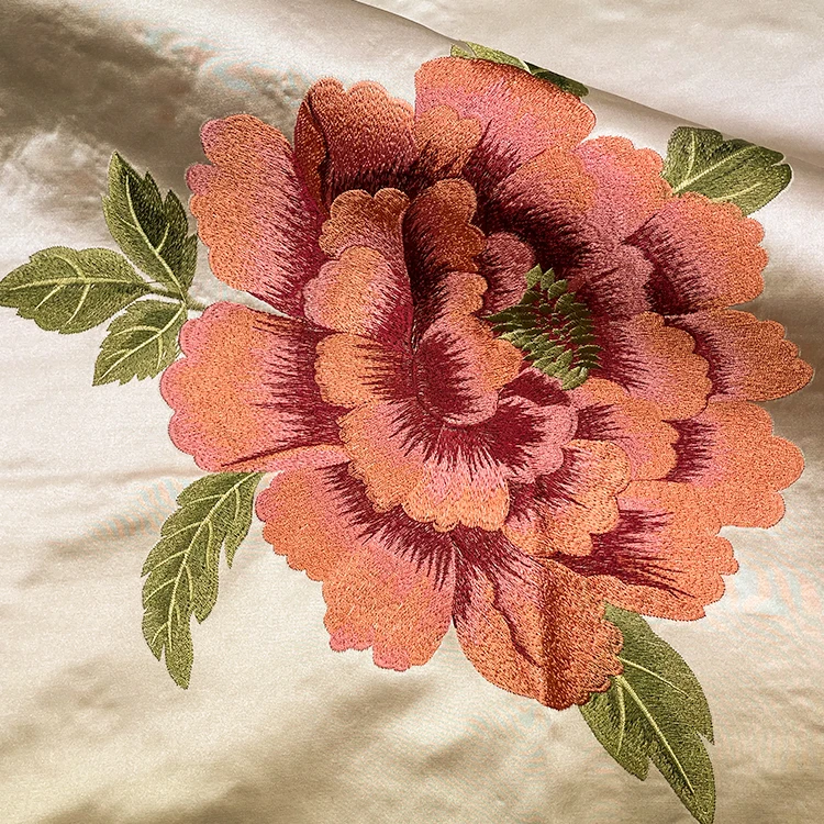 Высококачественная Роскошная традиционная Марокканская ткань с цветочной вышивкой Бархатная обивка для дивана