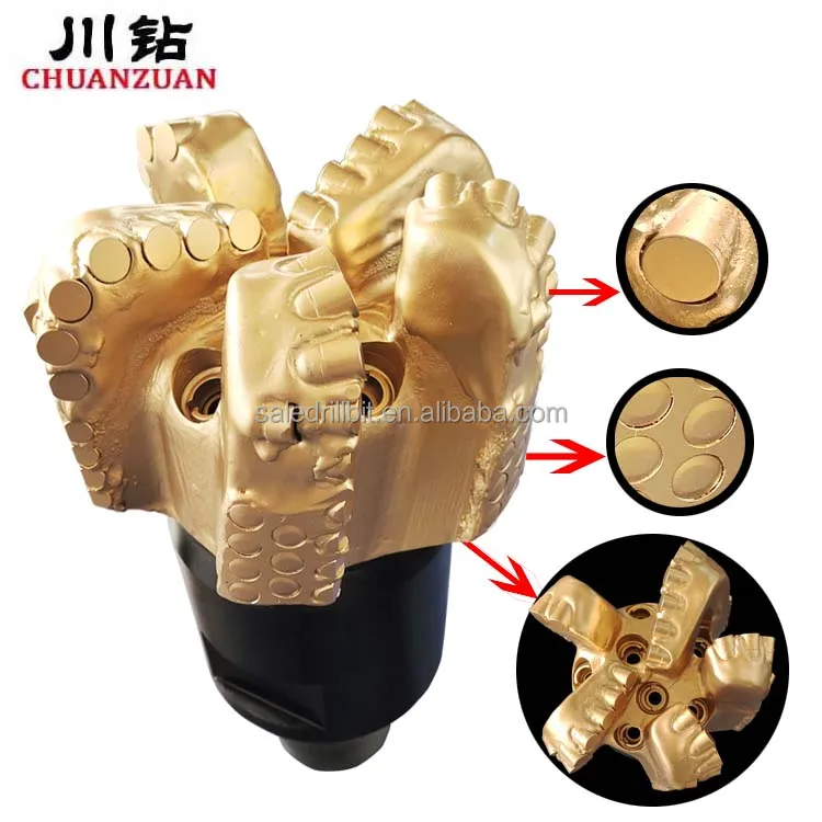 API standard high quality Steel body PDC drill bit for oil or water well drilling