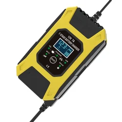 12V 7A Portable Pulse Repair Battery Charger jump starter 12 volt 7amp Motorcycle golf cart Car Maintainer Desulfator