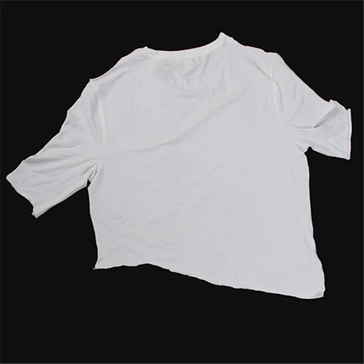 
25kg Soft Premium quality cotton Factory Supplier industrial bulk white t shirts rags 
