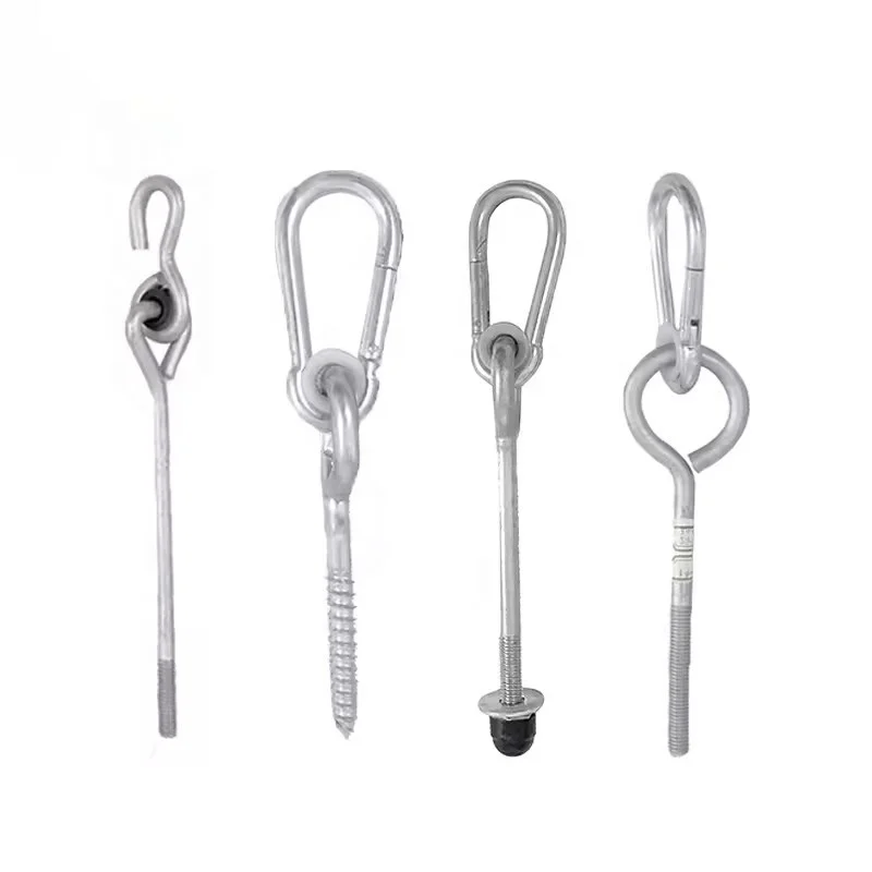 Playground Accessories Outdoor Heavy Duty Swing Hanging Hook Swing Hanger Swivel Hooks
