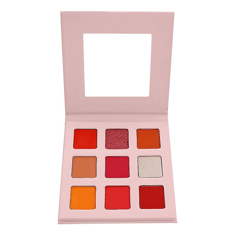 Waterproof High quality 9  Eyeshadow Palette Brown Eyeshadow Palette for gifts