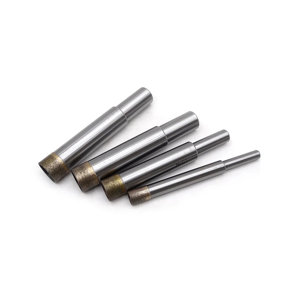 6mm Portable Diamond Core Glass Ceramic Tile Drill Bit Sintered Set Shell For Glass Drilling Granite Processing