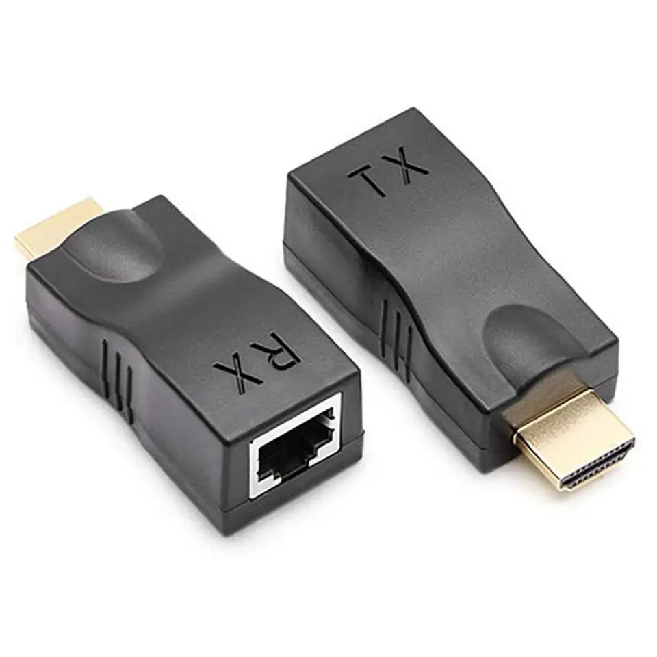 1080P  RJ45 Ports LAN Network 4K HD Extension  30M HDTV Extender  For HDTV Monitor