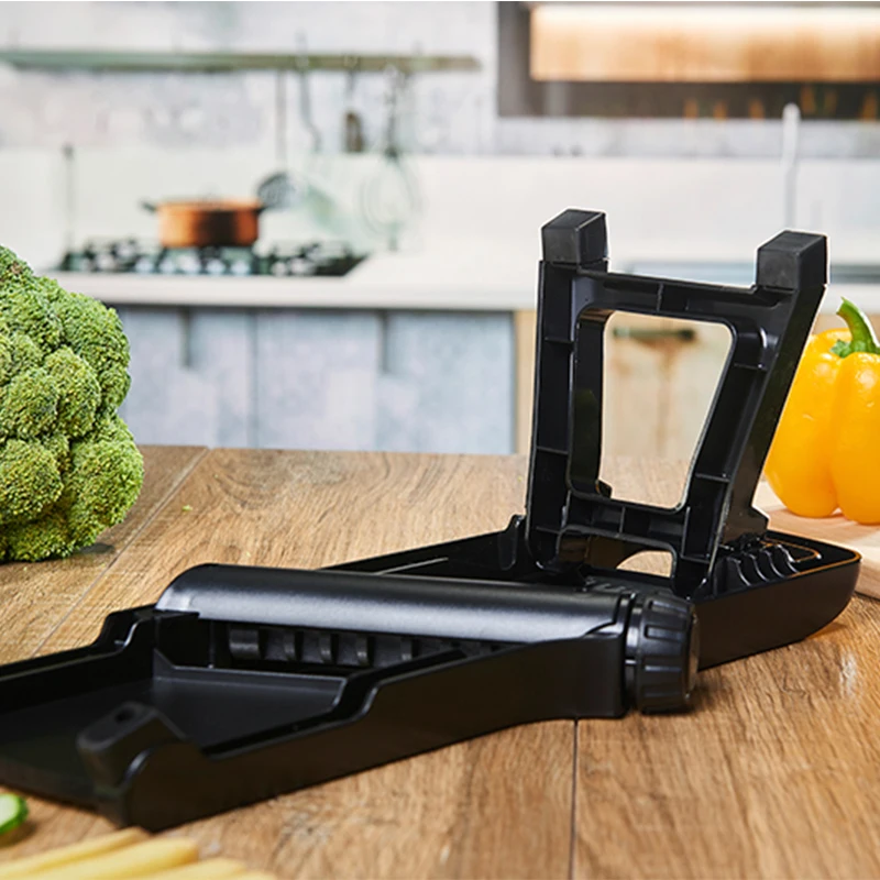 Durable Kitchen Stainless Steel Mandoline Vegetable Fruit Tool Non Slip Adjustable Switch Blade Veget Slicer Chips Food Julienne