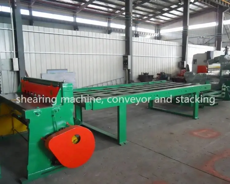 light gage thin steel coil economical cut to length line machine without pit