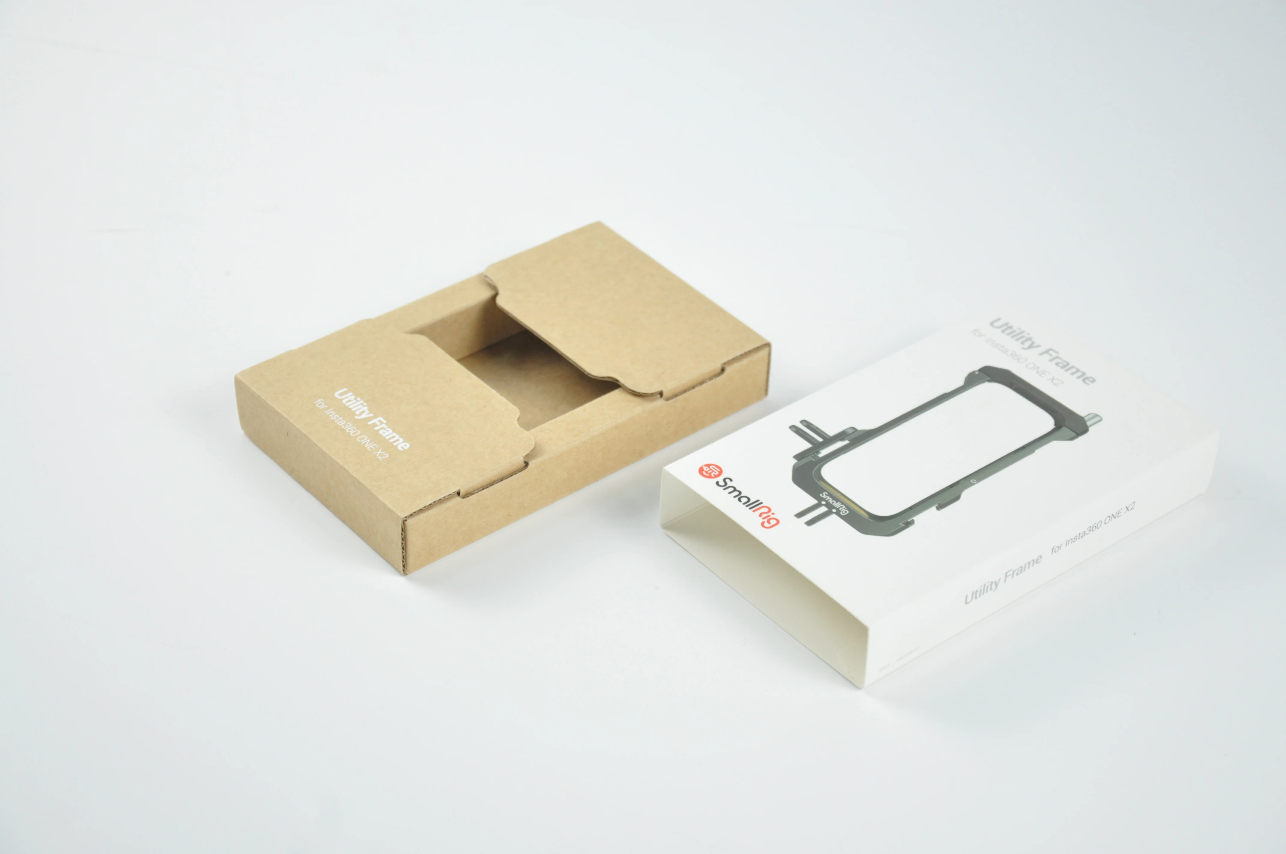 factory custom design white printing corrugated paper box with colorful paper sleeve for electronics packaging