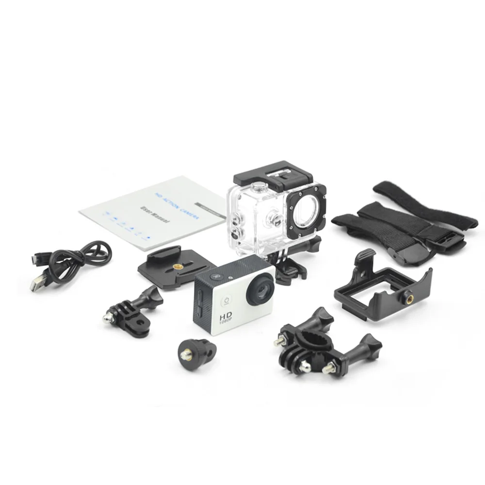 Amazon top sale manufacturer go pro Wifi remote control underwater sport 4K action camera