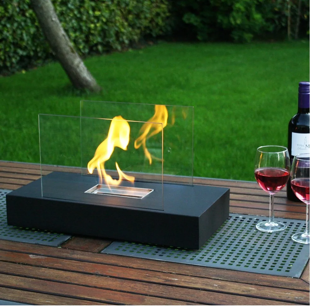 
Inno living fire TT-28 table bioethanol fireplace garden decor 