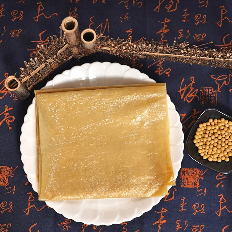Manufacturer Offers High Quality Soybean Milk Skin Tofu Cloth Soya Skin Bean Curd Skin