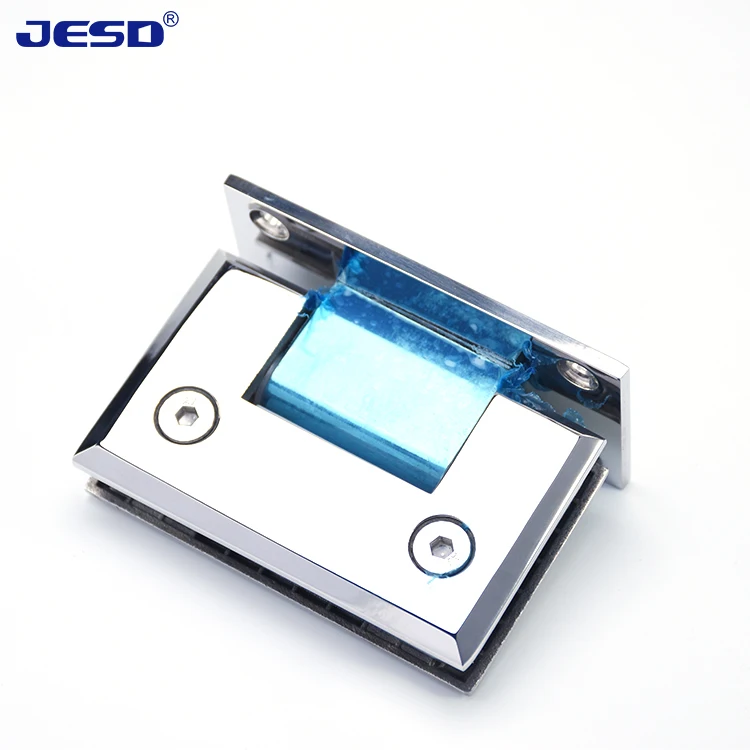 Hotel Shower Room Glass Door 90 Degree Glass to Wall Shower Hinge Stainless Steel 304 Bathroom Glass Hinge