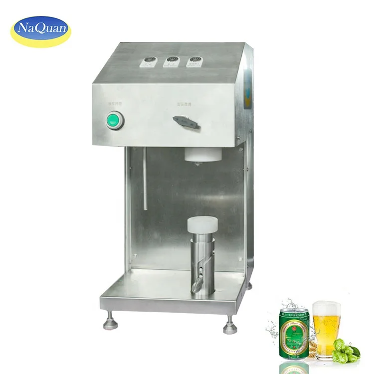 Fast Convenient small Beer Can Filling Machine For 330ml 500ml