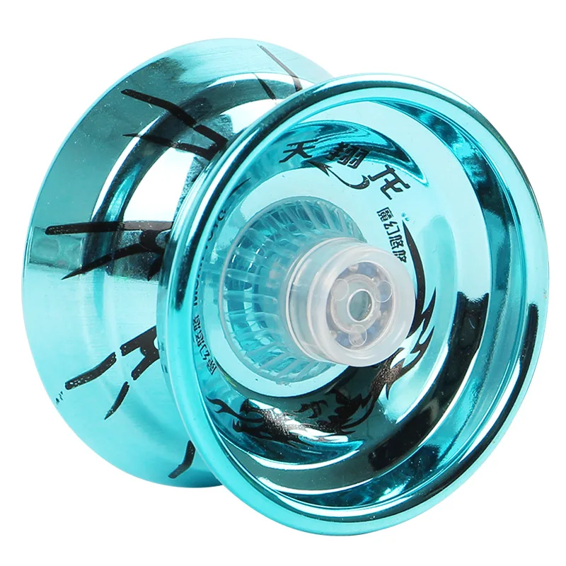 Gradual Change Die Cast Super Yoyo Ball Metal Aluminum Alloy Kid Toy