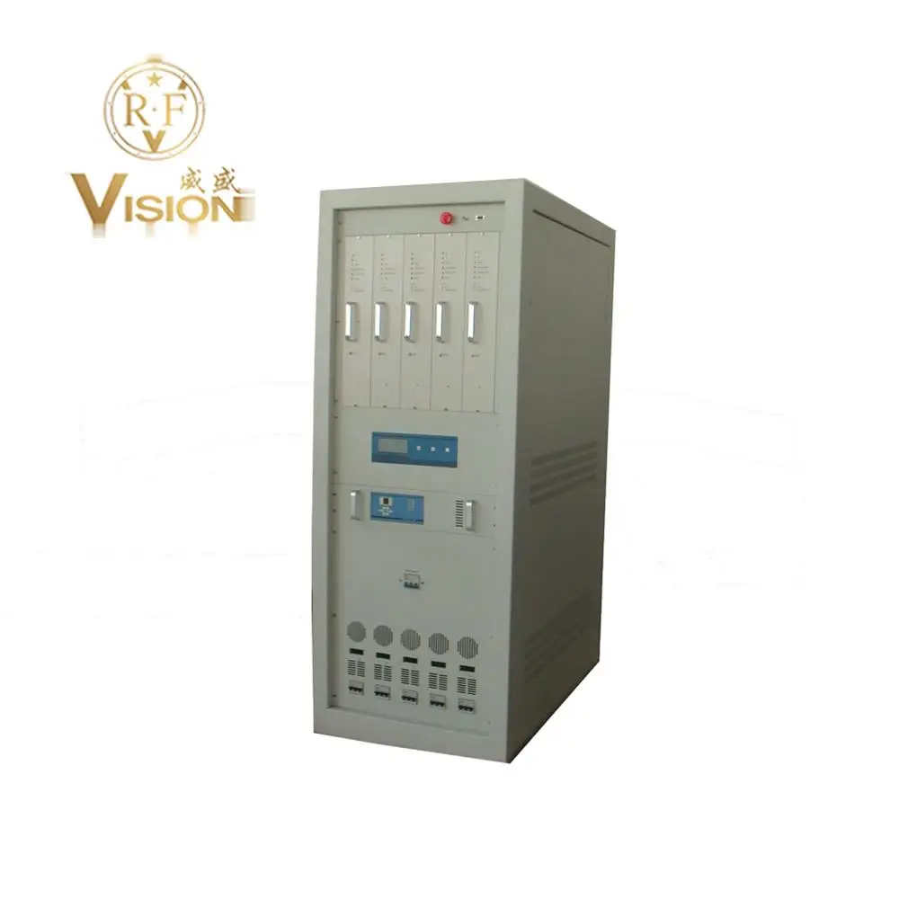 6KW analog encrypted wireless TV signal broadcast transmitter kit digital rf terrestrial usb uhf tv transmitter and antenna