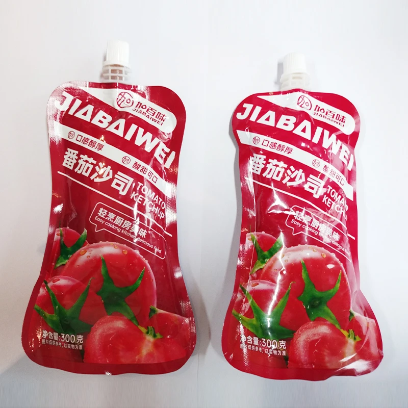 Tomato Paste Sachet Flat Sachet Stand Up Sachet Tomato Paste Sauce