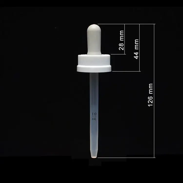 In stock double wall ribbed pressure screw cap minoxidil hair growth serum oil bottles