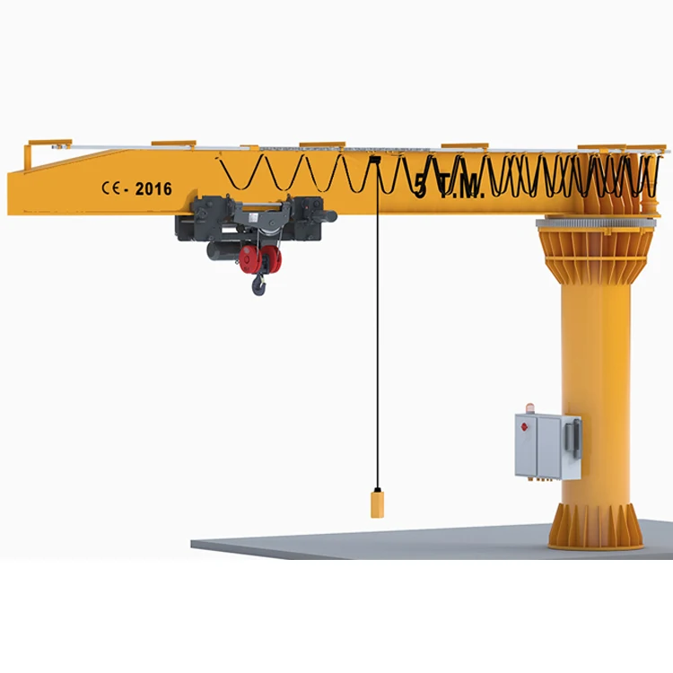 Factory Supply Electric Cantilever Electric Hoist 5 ton outdoor jib crane