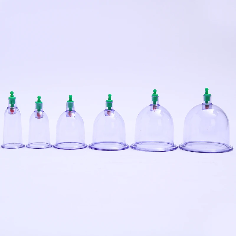 F cup  loose/ Single Cupping hijama cups with 6 sizes