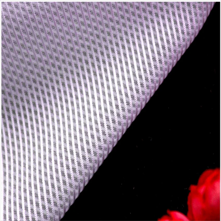 high quality stripe spandex Polyester Knit Interlock Striped Blend Fabric for Clothing Upholstery Home Textile