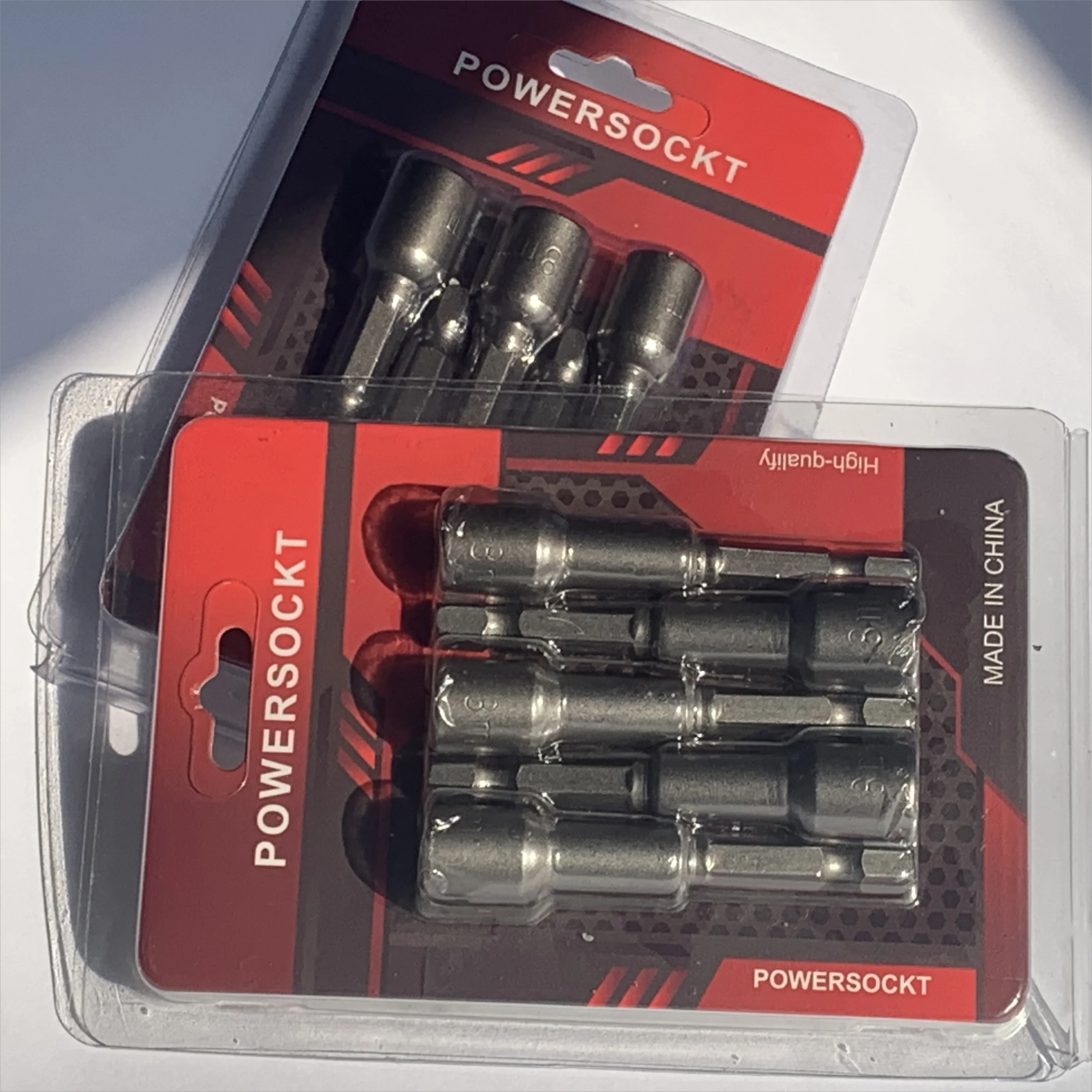 Hex Impact Magnetic Nutsetter Screwdriver Socket Driver Bit Set Nut Setter For Drill