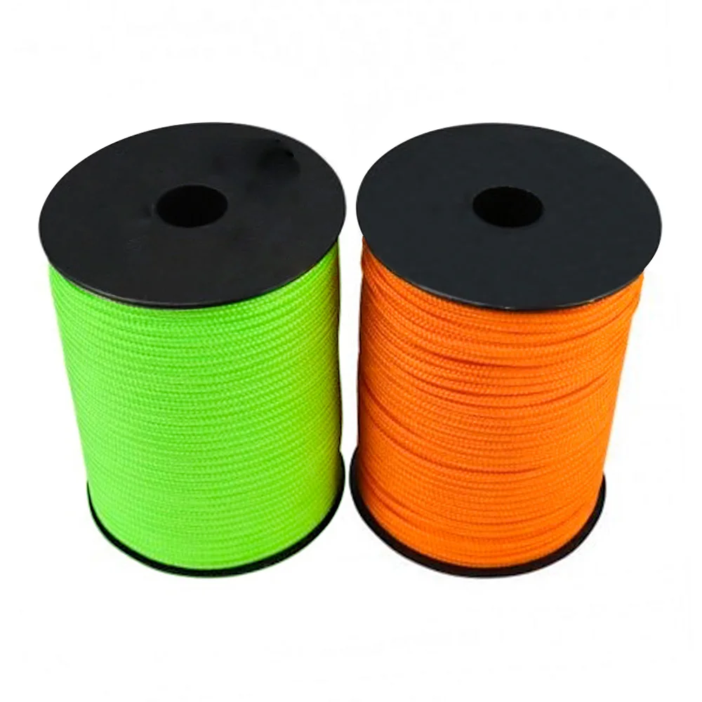 Colorful Braided Survival Para cord 550 /750 Nylon Polyester Rope Parachute Cord rope