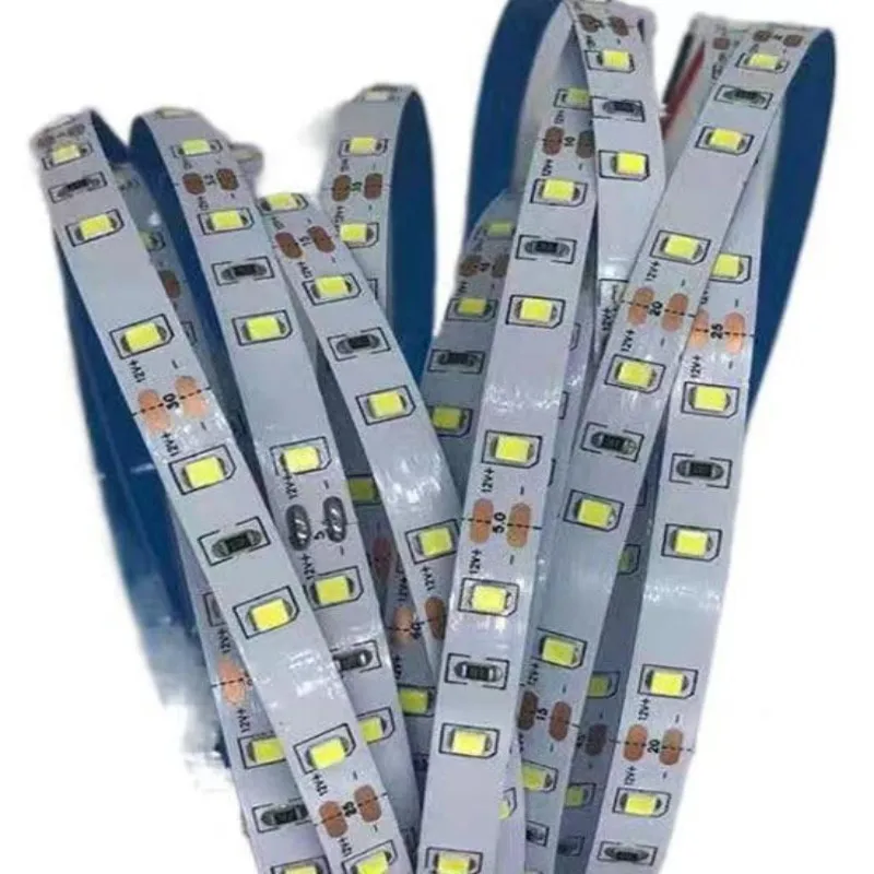 2835-240LED/M Low Voltage Bare Board Light Strip High Brightness Colourful Light 18/25 Copper-Clamping Wire Plate