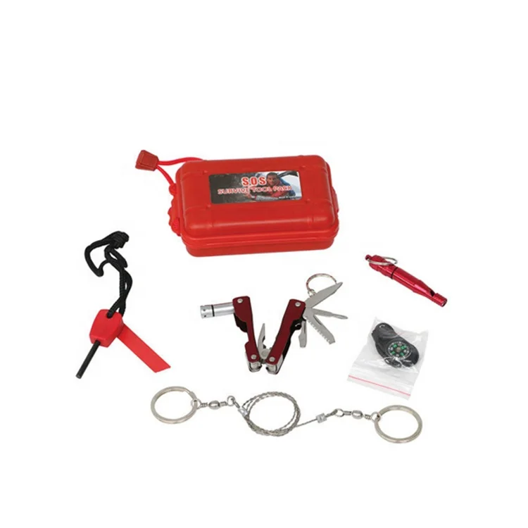 Outdoor Survival First Aid Tool Kit Multi Professional Camping Emergency Survival Kit For Hiking Travelling