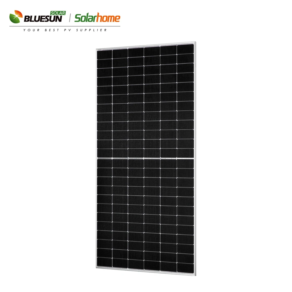 Topcon 590w half cut solar cell pv panels solar panel 600w for 100kw 200kw solar panel system kit