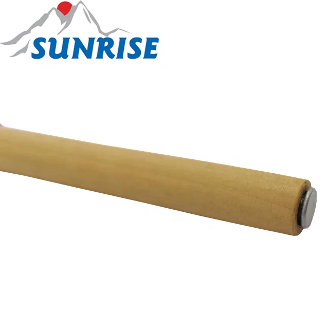 81083#Extendable BBQ hotdog roasting Telescoping fork with wooden handle