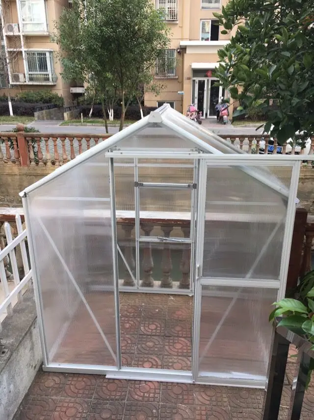 New style retractable polycarbonate garden sun room four season green house