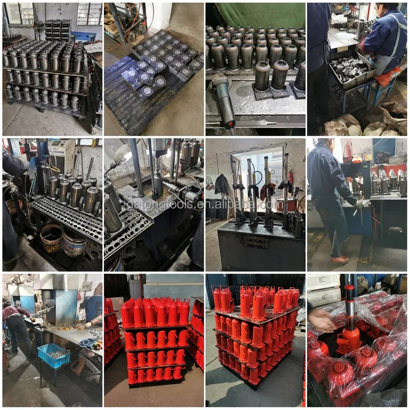 Datong Auto Lifting Tools 6Ton Steel Hydraulic Bottle Jack with Safety Valve