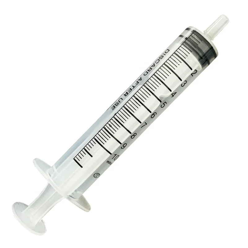 20ml Disposable plastic syringe with needle