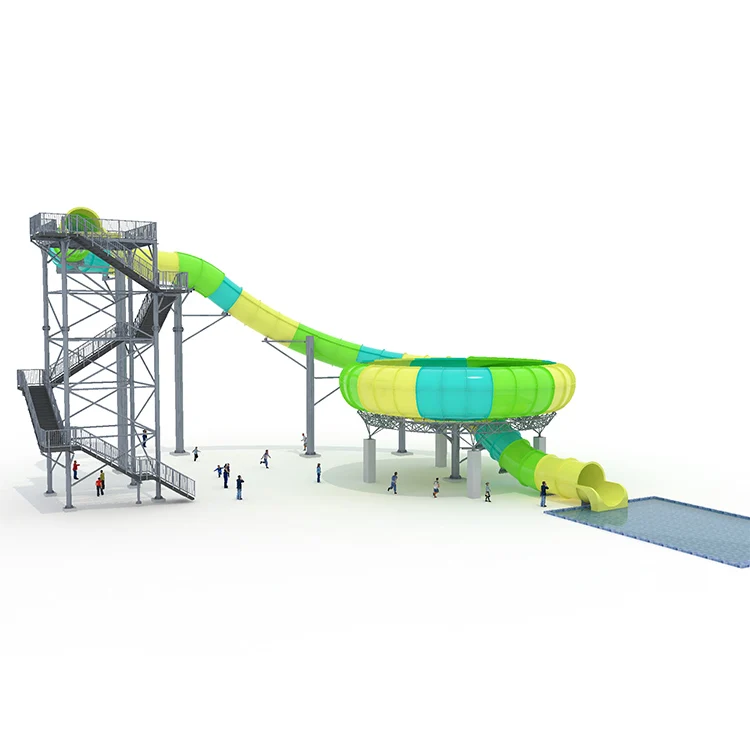 COWBOY Water Slides Pools Wholesale Custom Playground Hill Top Water Slide