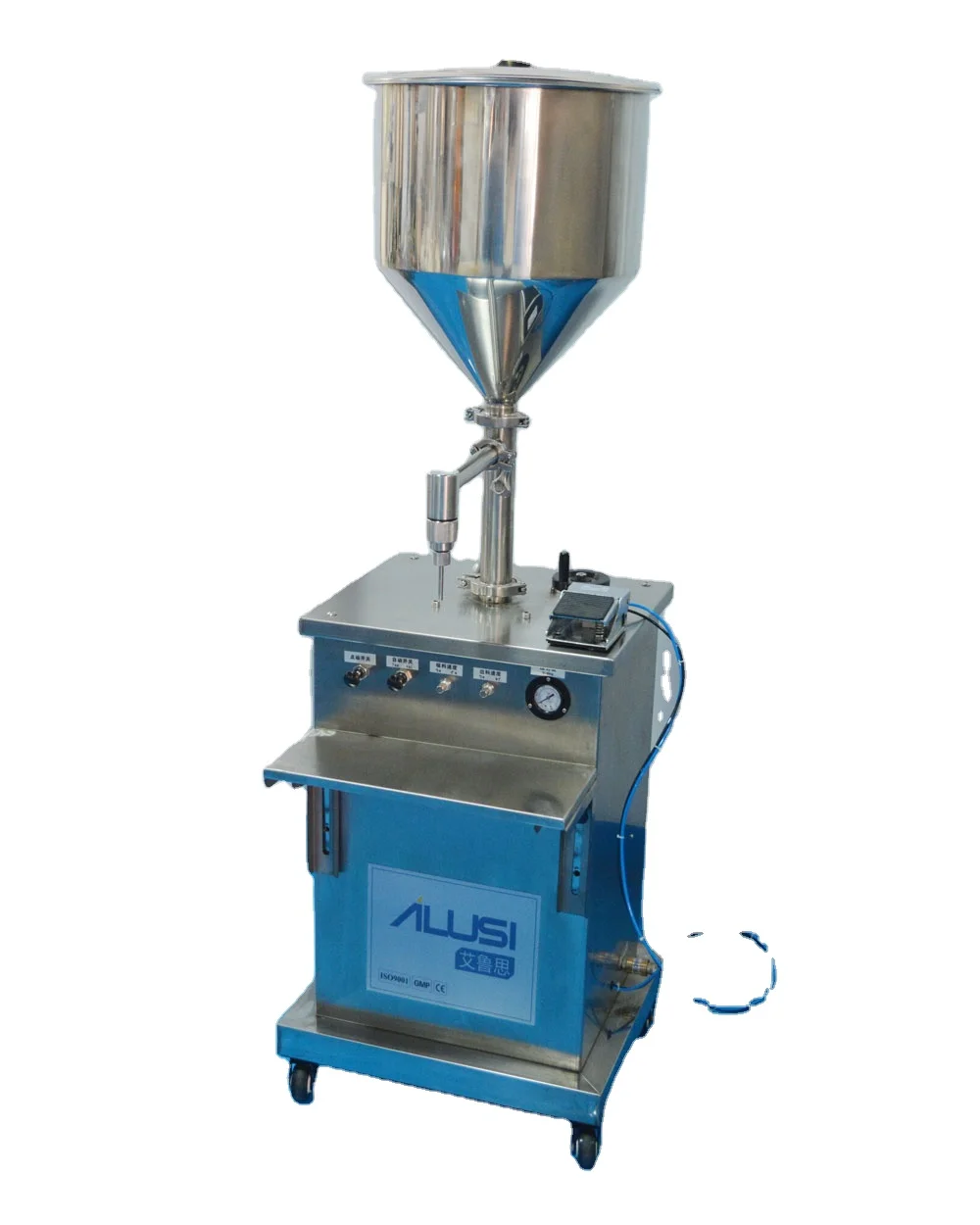 High Quality Semi-automatic Vertical Pneumatic Constant Temperature Filling Machine Vevor Liquid Cream Manual Machine
