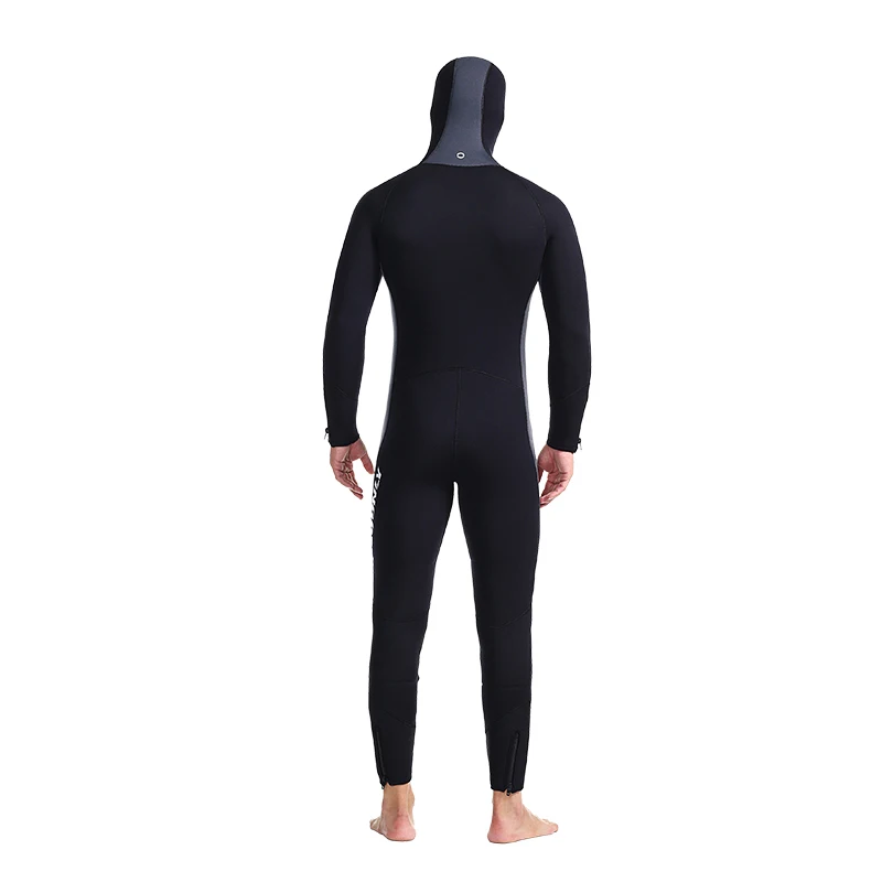 Advanced Technology 5Mm Diving Wetsuit Girl Neoprene Diving Kayaking 5Mm Hood Wetsuit Womens 5Mm Wesuit Sale