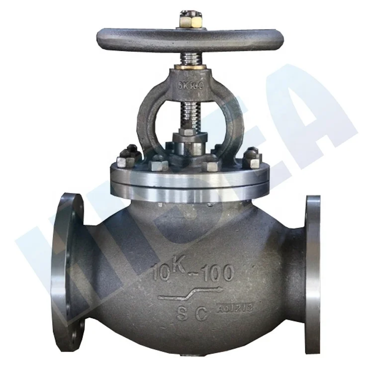 
JIS F7311 5k marine cast steel globe valve screw down non return check valves 