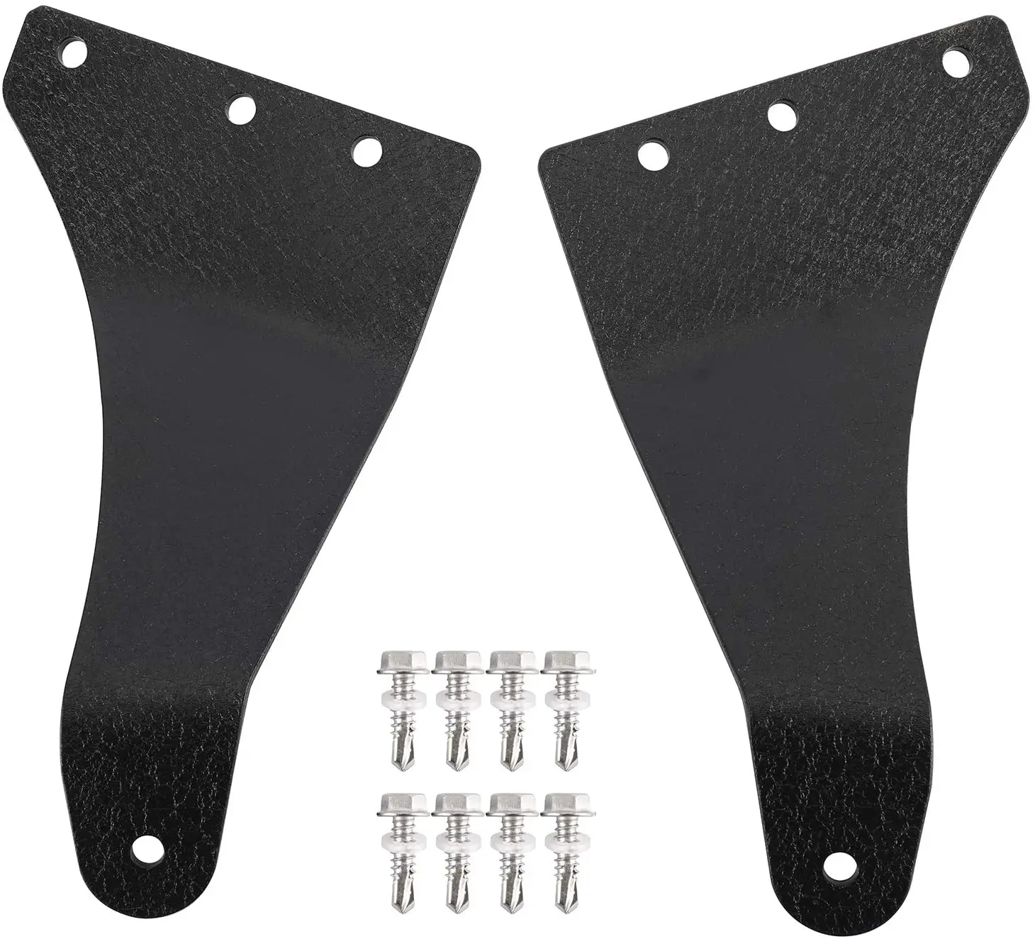 NEWWIND 50 Inch Curved Straight Upper Windshield LED Light Bar Mount Bracket Compatible with 2006-2010 Hummer H3