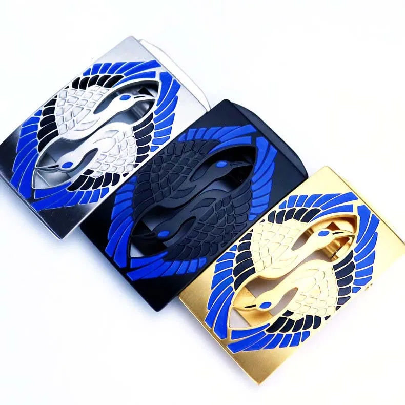 Wholesale hot sale inner size 35mm stainless steel belt automatic buckle