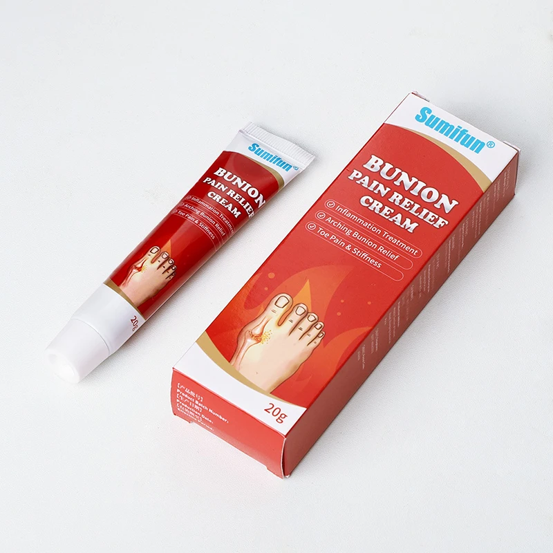 20g Joint Toe Pain Cream Bunion Gout Foot Cream Pain Relief Stiffness Inflammation Treatment Arching Treatment