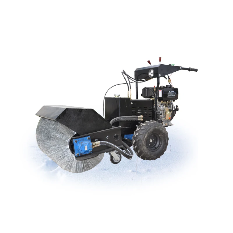 Multi-functional Gasoline Hydraulic Snow Blower With 1/1.5m